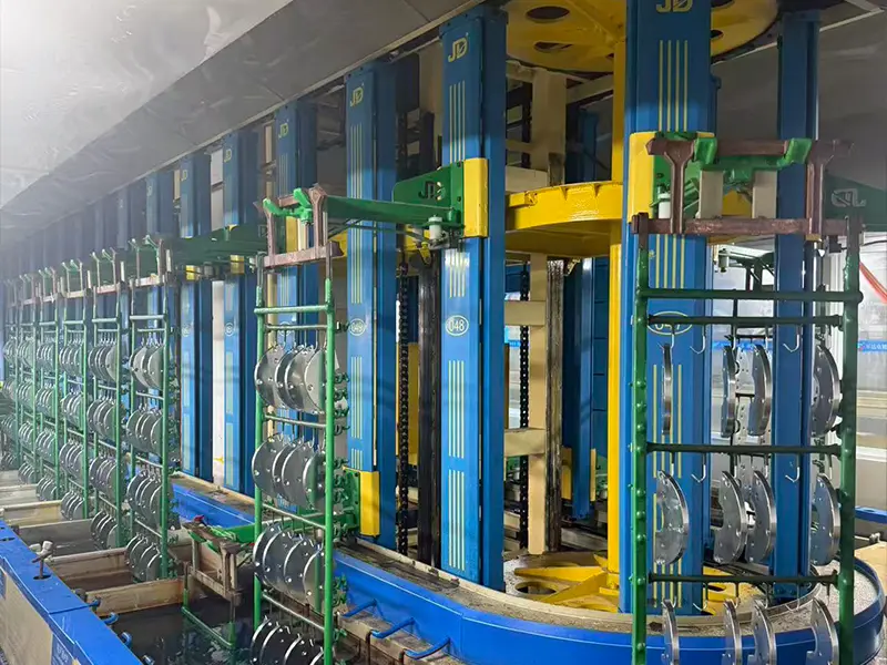 Vertical Hoist Plating Line