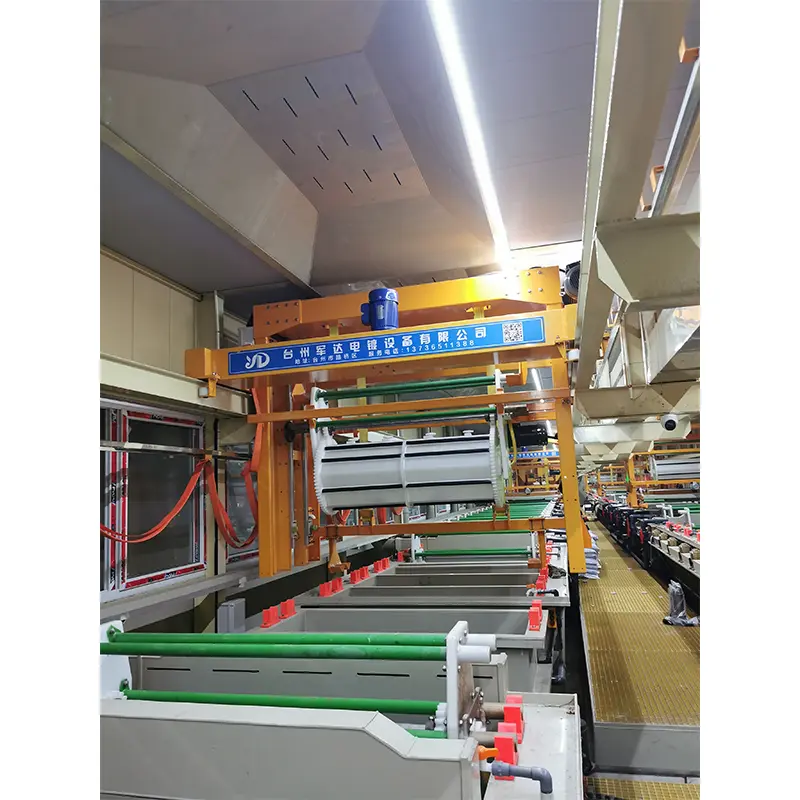 Copper-Nickel-Chrome Barrel Plating Line