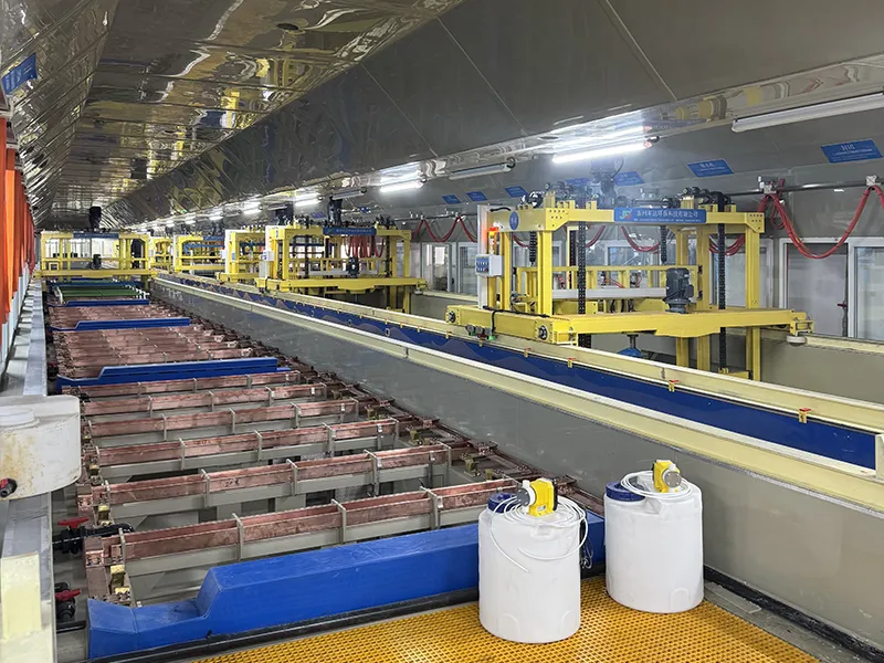 Nickel Nickel Chrome Rack Plating Line