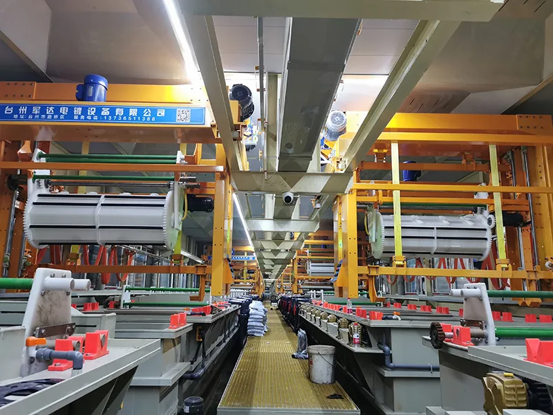 Nickel Nickel Chrome Rack Plating Line