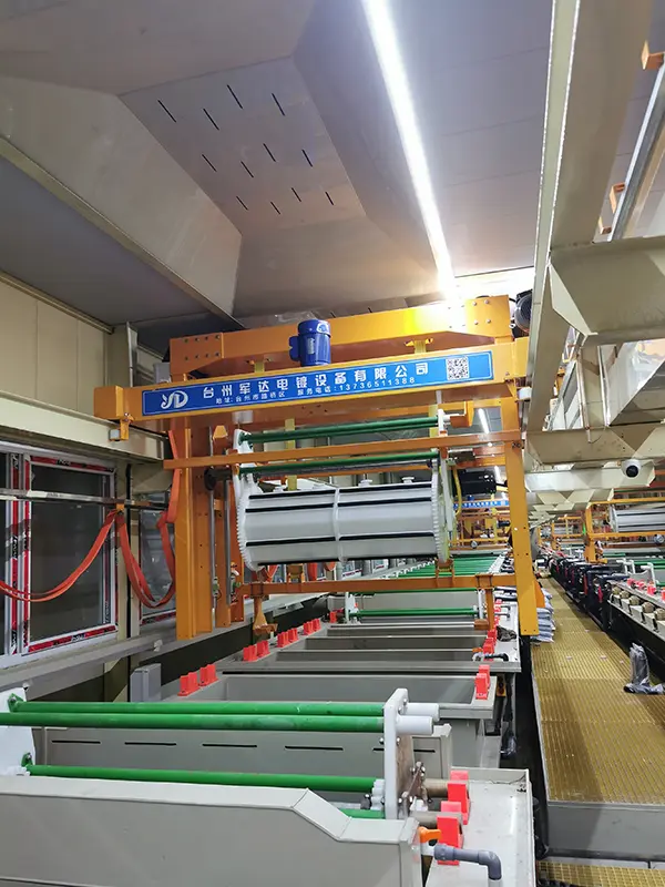 Copper Nickel Chrome Barrel Plating Line