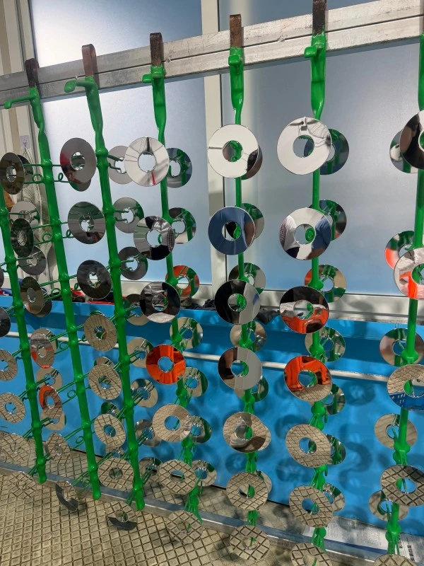 Copper Nickel Chrome Vertical Lift Plating Line