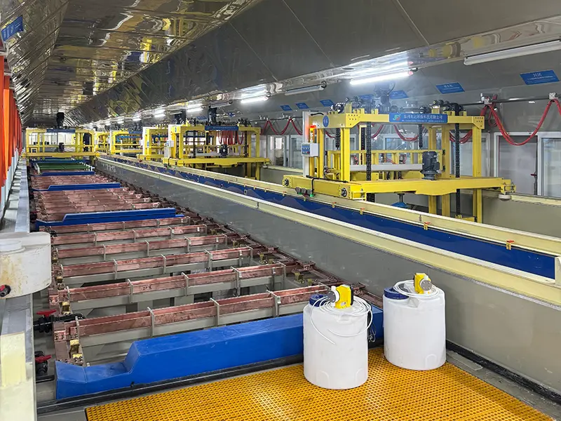 Nickel Chrome Barrel Plating Line