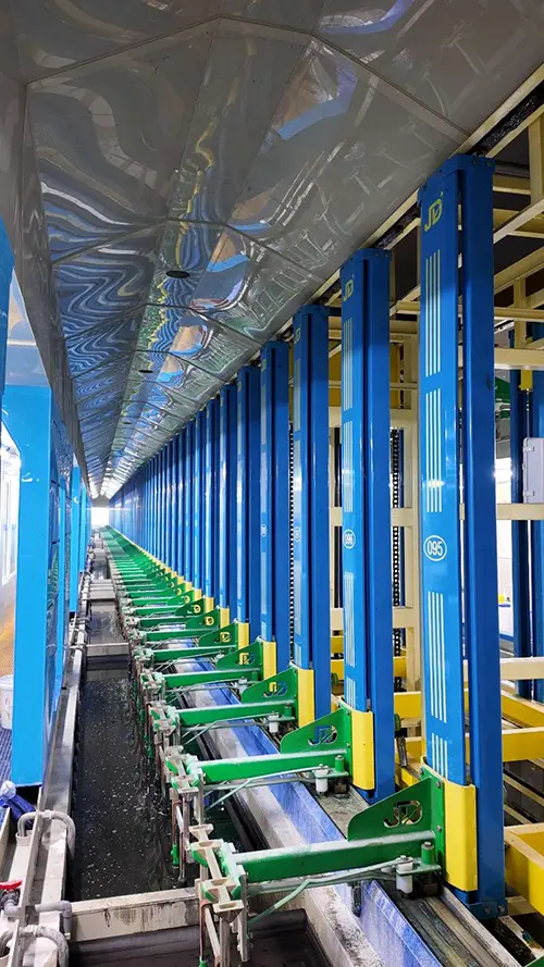 Nickel Chrome Vertical Lift Plating Line