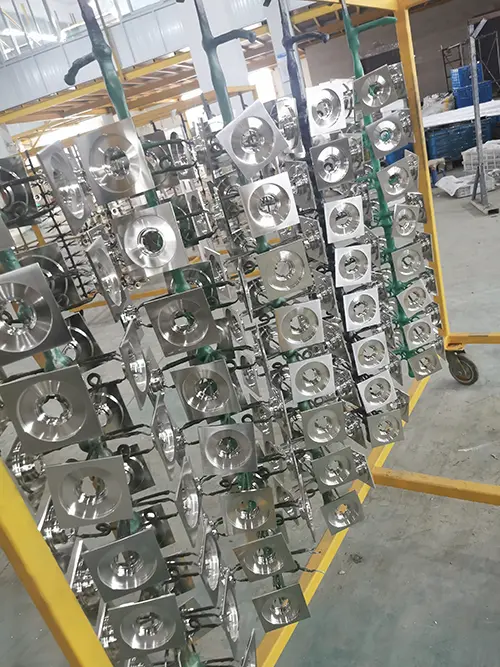 Vertical Rack Plating Line For Bathroom Hardware