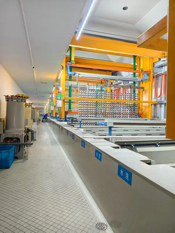 Zinc-Nickel Alloy Rack Plating Line