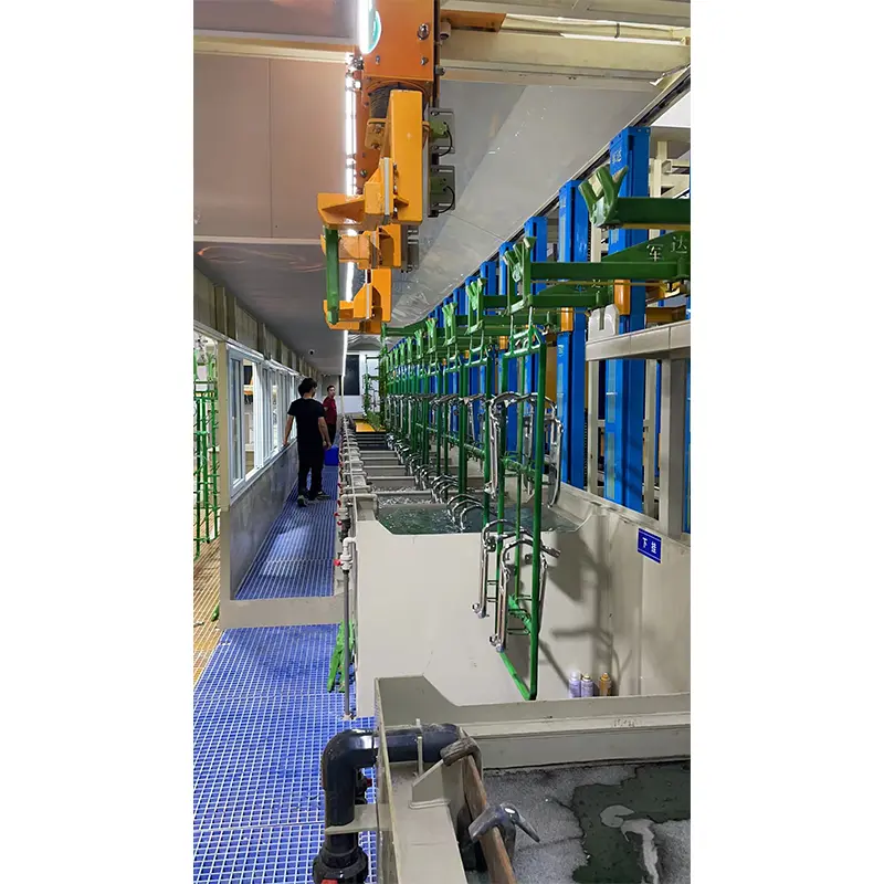 Motorcycle Parts Vertical Lift Plating Line