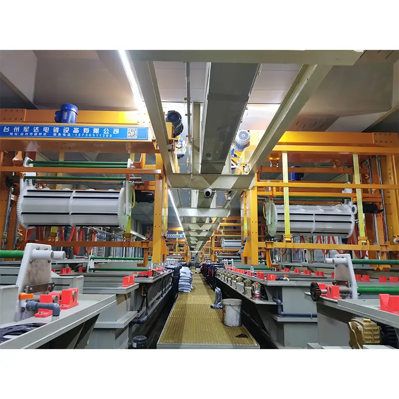 Nickel-Chrome Barrel Plating Line