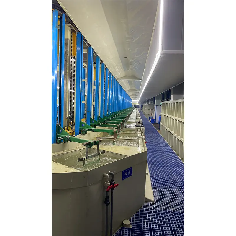 Nickel-Chrome Vertical Lift Plating Line