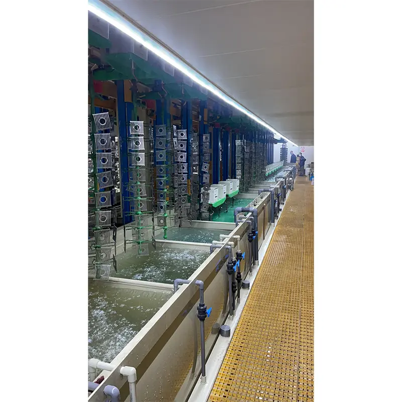 Vertical Rack Plating Line for Bathroom Hardware