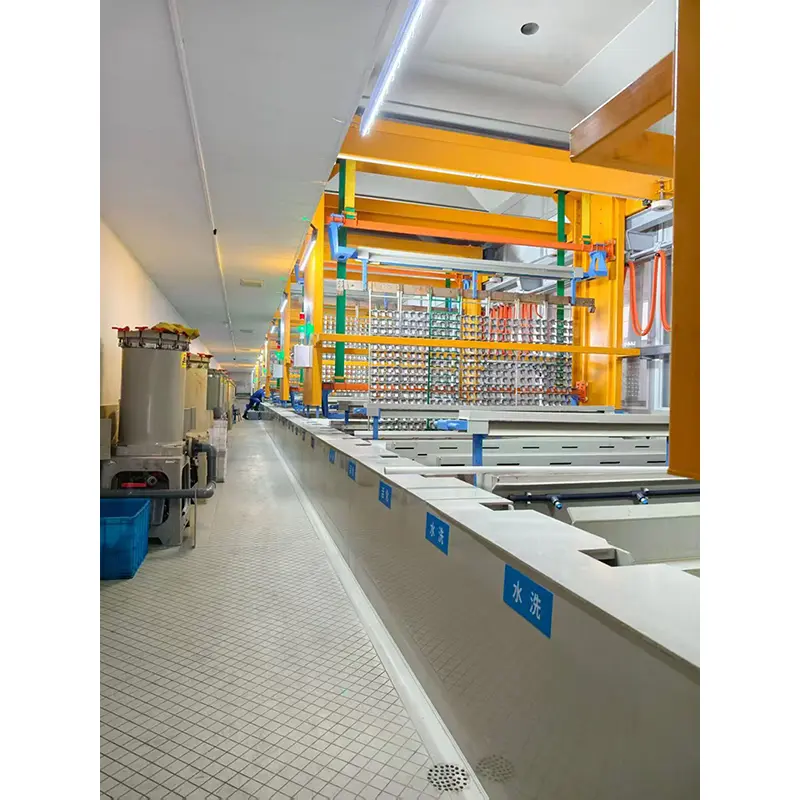 Zinc-Nickel Alloy Rack Plating Line